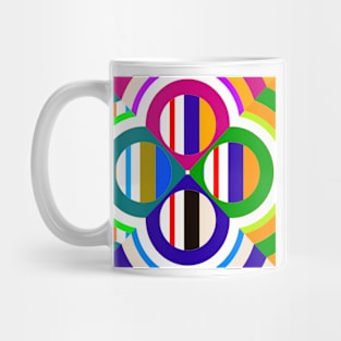 circles and lines 1 Mug